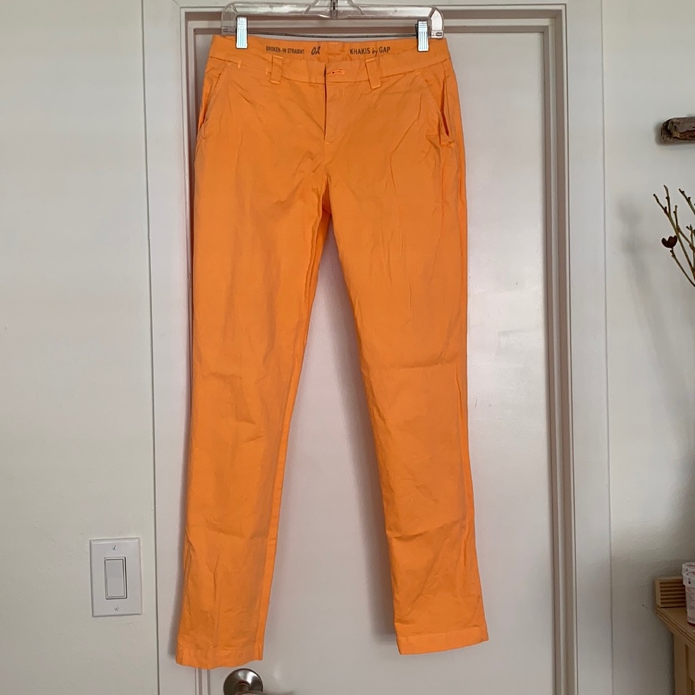 Size 2 Gap Straight Leg Khakis